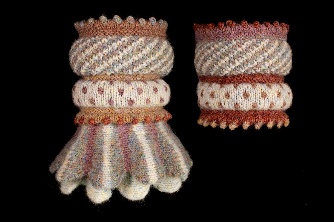 Creative Course 2 - Dún Cuff from Virtual Yarns - Home of Alice Starmore Yarns & Designs