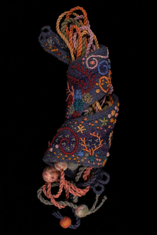 Creative Course 3, hand knitting, felting and embroidery by Alice Starmore for Virtual Yarns